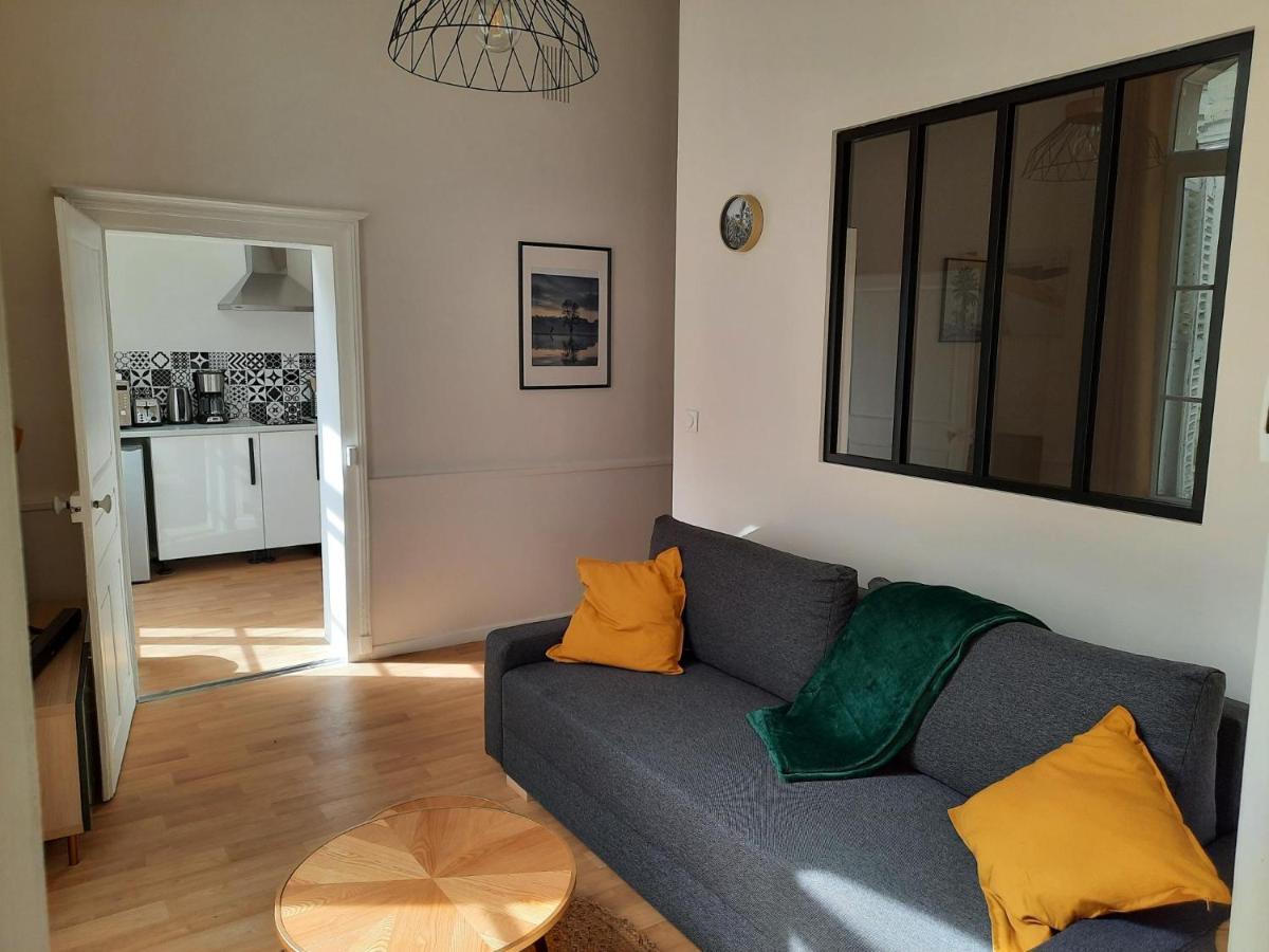 Apt Bords De Loire - Rdc - Au Pied Du Chateau 索米尔 外观 照片